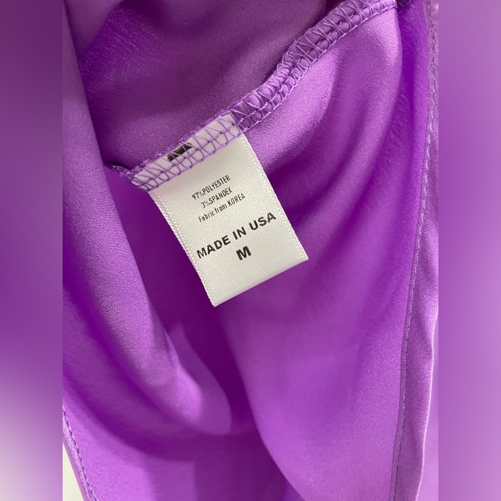 RENEE C.Cowlneck Satin Camisole multiple colors Size M LNC - Picture 7 of 11